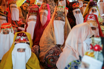 Iran : rituel de Ta'ziyeh dans le village Sahra Roud de Fasa au sud