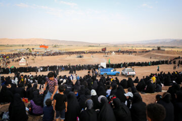  ‎‎Iran : rituel de Ta'ziyeh dans le village Sahra Roud de Fasa au sud