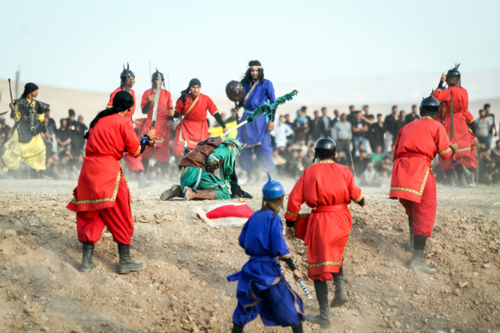 آیین تعزیه در روستای صحرا رود فسا ‎‎