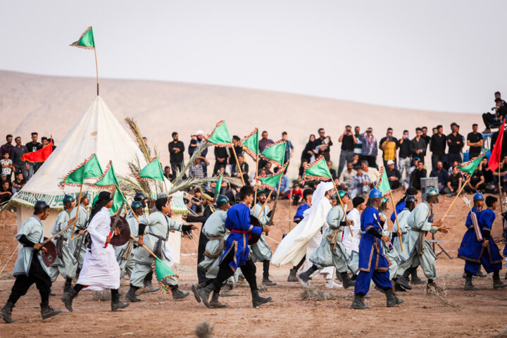 آیین تعزیه در روستای صحرا رود فسا ‎‎