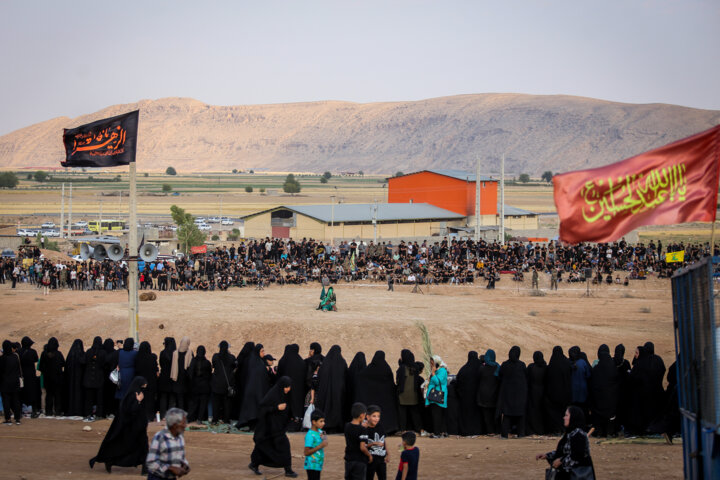 آیین تعزیه در روستای صحرا رود فسا ‎‎