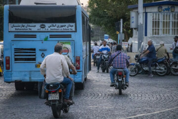 مخدوش کردن پلاک موتور سیکلت ها در تهران