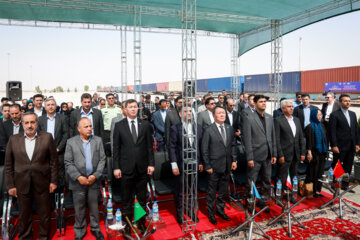 Launching Iran-China Container Train