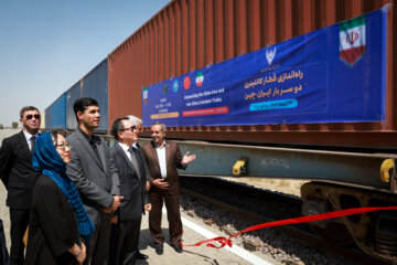 Launching Iran-China Container Train