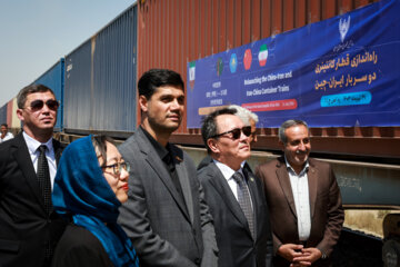 Launching Iran-China Container Train