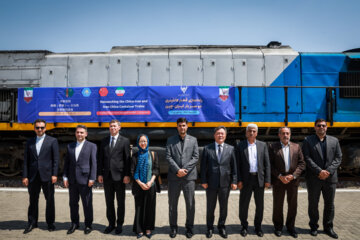 Launching Iran-China Container Train