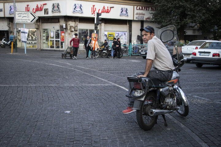 مخدوش کردن پلاک موتور سیکلت ها در تهران