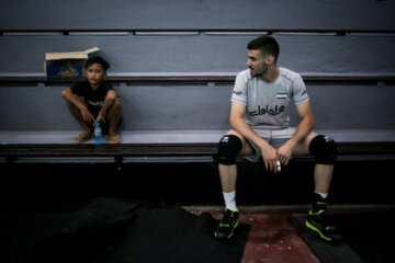 Warm-up games of Iran’s U-20 national volleyball team