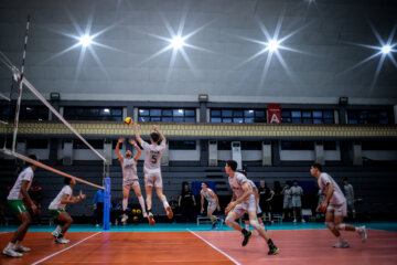 Warm-up games of Iran’s U-20 national volleyball team