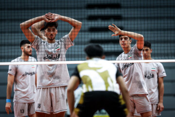 Warm-up games of Iran’s U-20 national volleyball team