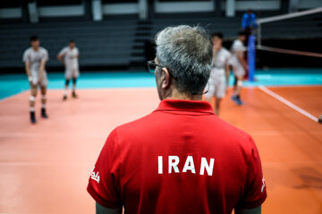 Warm-up games of Iran’s U-20 national volleyball team