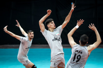 Warm-up games of Iran’s U-20 national volleyball team