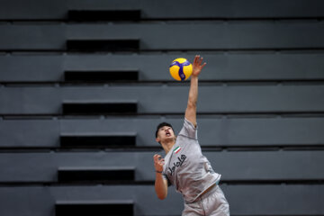 Warm-up games of Iran’s U-20 national volleyball team