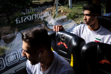 Warm-up games of Iran’s U-20 national volleyball team