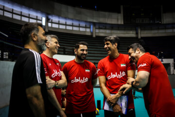 Warm-up games of Iran’s U-20 national volleyball team