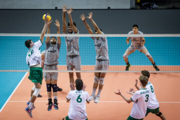 Warm-up games of Iran’s U-20 national volleyball team