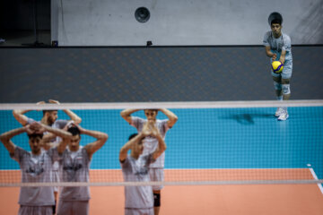 Warm-up games of Iran’s U-20 national volleyball team