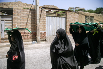 Cérémonies traditionnelles de deuil de Muharram, rituels à Kāchān 