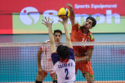 U20-Volleyball-Asienmeisterschaft der Männer-Iran und Chinesisch-Taipeh