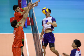 Under-20 Men's Volleyball Championship of Asia; Iran and Chinese Taipei