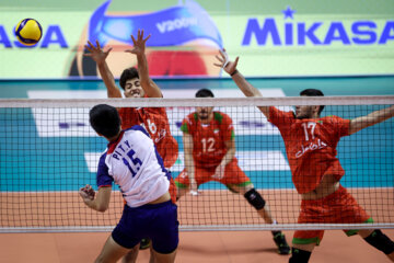 Under-20 Men's Volleyball Championship of Asia; Iran and Chinese Taipei