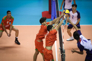 Under-20 Men's Volleyball Championship of Asia; Iran and Chinese Taipei