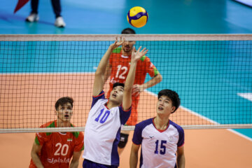 Under-20 Men's Volleyball Championship of Asia; Iran and Chinese Taipei