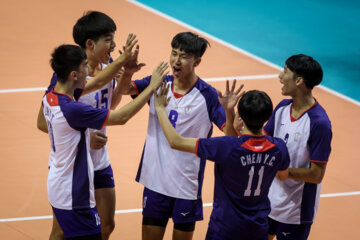 Under-20 Men's Volleyball Championship of Asia; Iran and Chinese Taipei