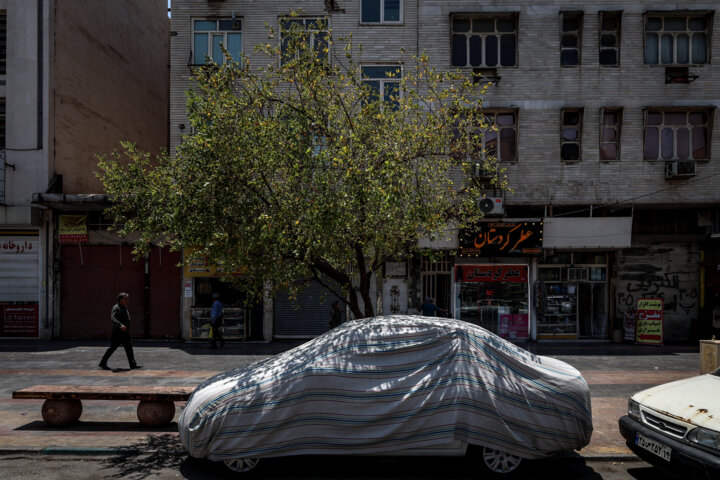 گرمای هوا در اهواز