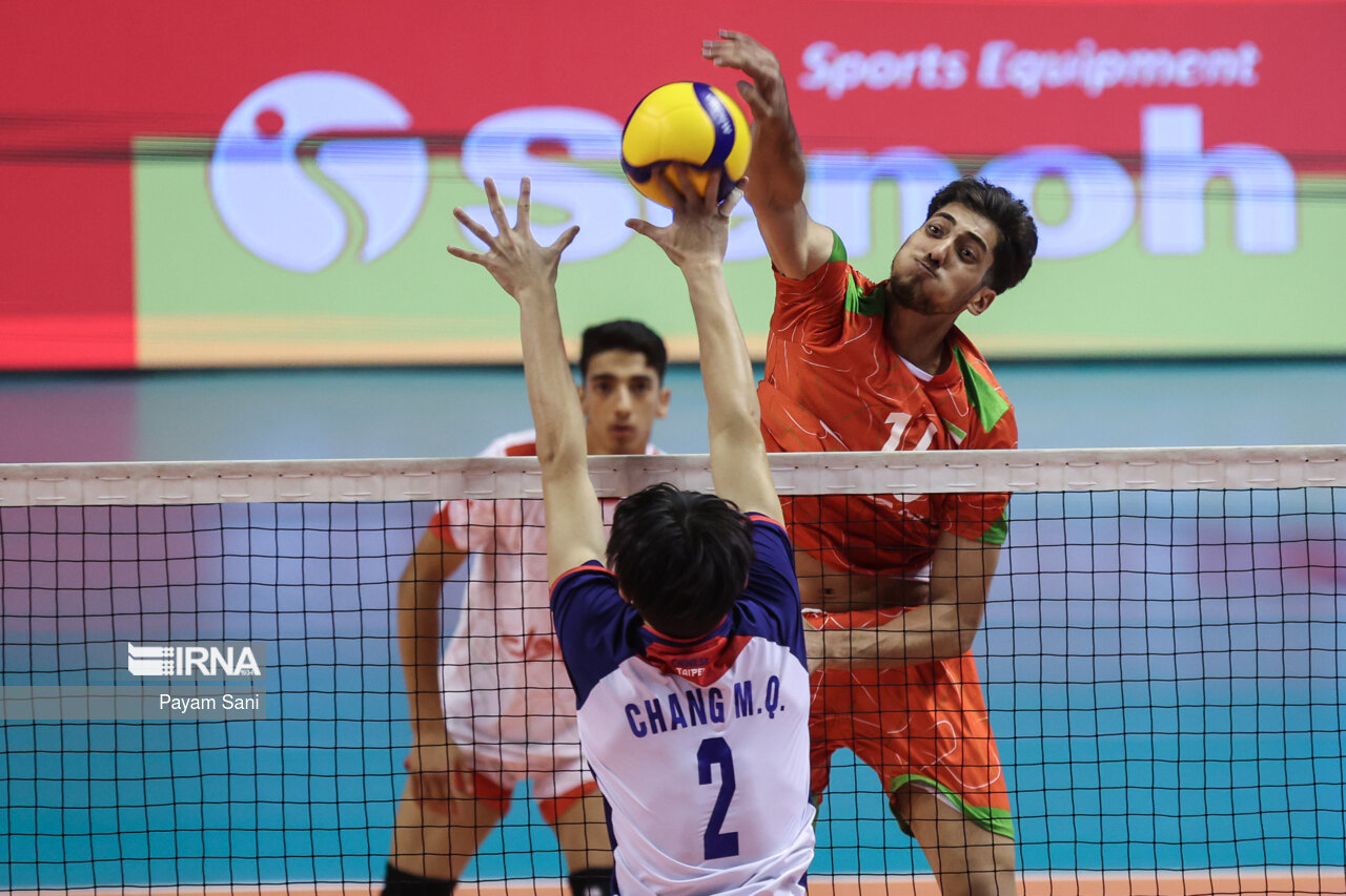 U20-Volleyball-Asienmeisterschaft der Männer-Iran und Chinesisch-Taipeh
