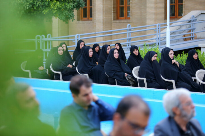 رونمایی از سنگ مزار یادبود شهید خدمت