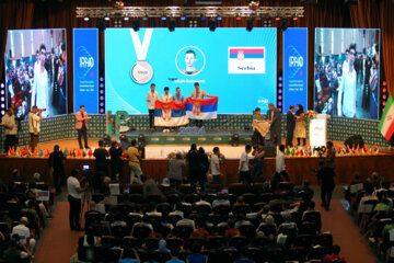 Remise des prix et clôture de la 54ème édition des olympiades internationales de physique à Ispahan