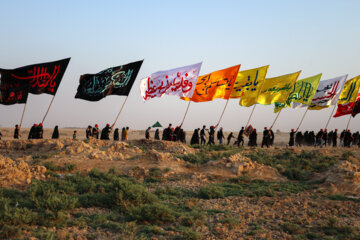 حرکت کاروان «مشایه عشاق الحسین» رامشیر خوزستان به سمت کربلای معلی