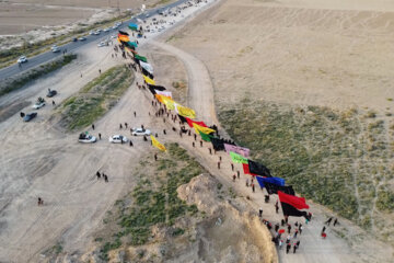 حرکت کاروان «مشایه عشاق الحسین» رامشیر خوزستان به سمت کربلای معلی