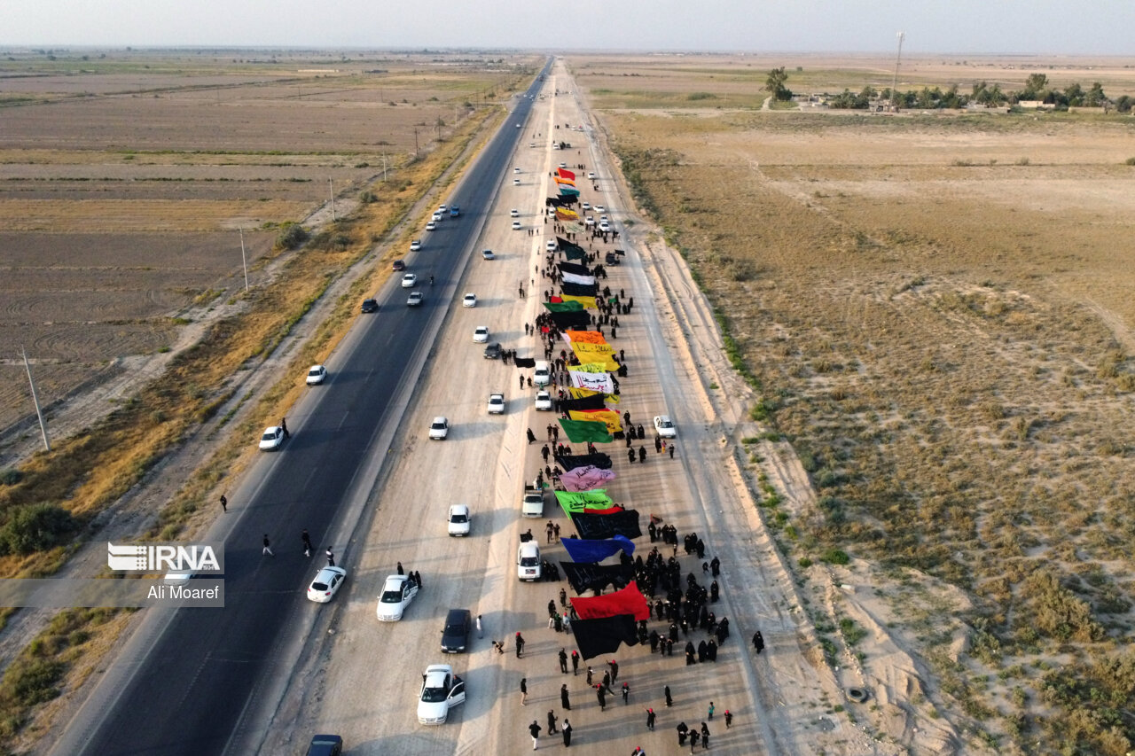 پنج هزار خادم کهگیلویه وبویراحمد به زائران حسینی خدمات رسانی می‌کنند