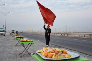 Marche d'Arbaeen sur la route Basra-Karbala