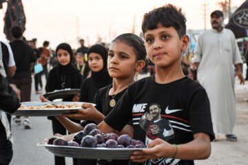 Marche d'Arbaeen sur la route Basra-Karbala