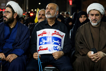 تجمع مردم اهواز در محکومیت ترور «اسماعیل هنیه»