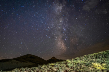 Bellísima lluvia de meteoros de las Perseidas de 2024