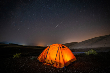 Bellísima lluvia de meteoros de las Perseidas de 2024