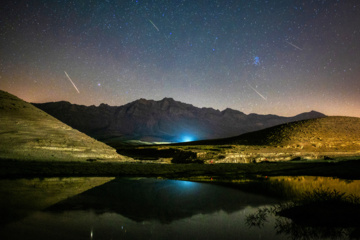 Bellísima lluvia de meteoros de las Perseidas de 2024