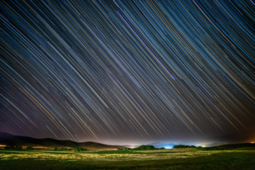 Bellísima lluvia de meteoros de las Perseidas de 2024