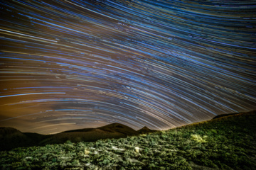 Bellísima lluvia de meteoros de las Perseidas de 2024