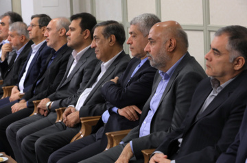 President Masoud Pezeshkian and the members of his cabinet met with Supreme Leader