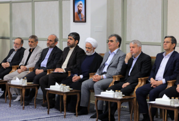 President Masoud Pezeshkian and the members of his cabinet met with Supreme Leader