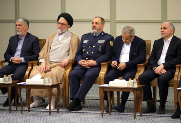 President Masoud Pezeshkian and the members of his cabinet met with Supreme Leader