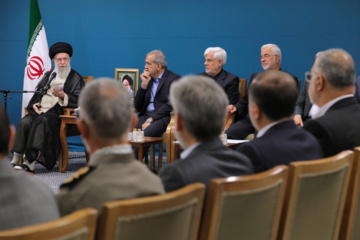 President Masoud Pezeshkian and the members of his cabinet met with Supreme Leader