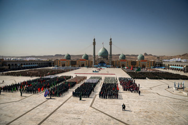 مراسم عهد سربازی و تجدید بیعت با امام زمان(عج)