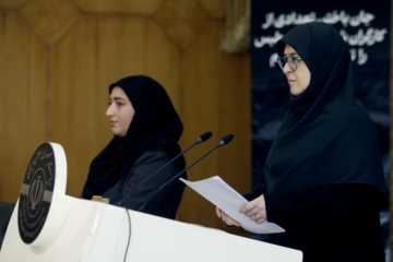 Primera conferencia de prensa de la portavoz del Gobierno de Irán