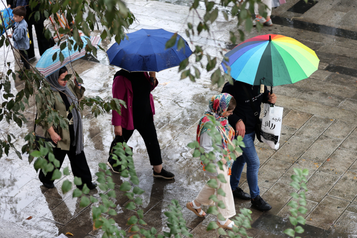 تهران تا پنجشنبه بارانی است؛ بارش برف در ارتفاعات
